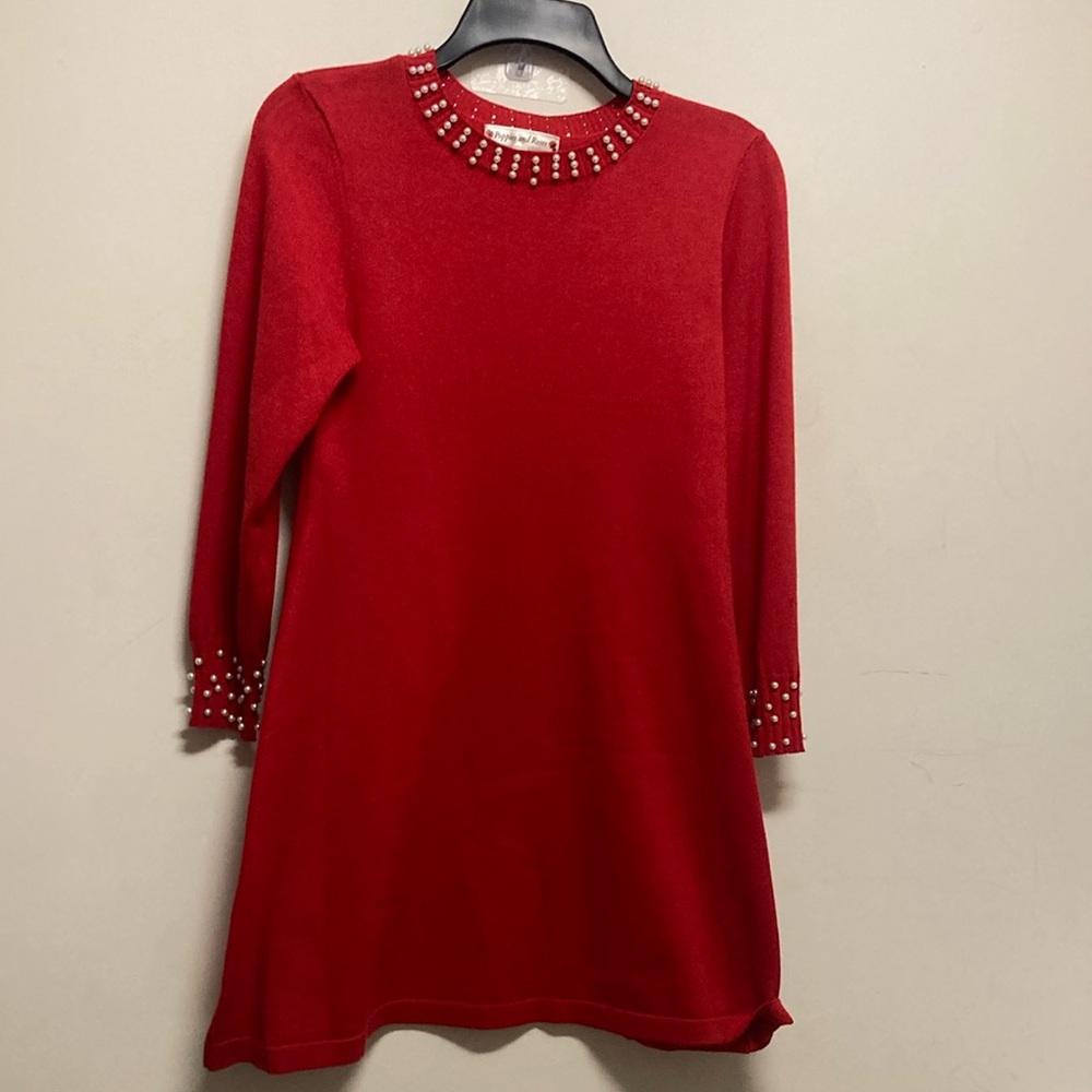 HOLIDAY/POPPIES and ROSES dress